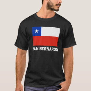 Camiseta San Bernardo Republica Chile Emblem Escudo Bandera