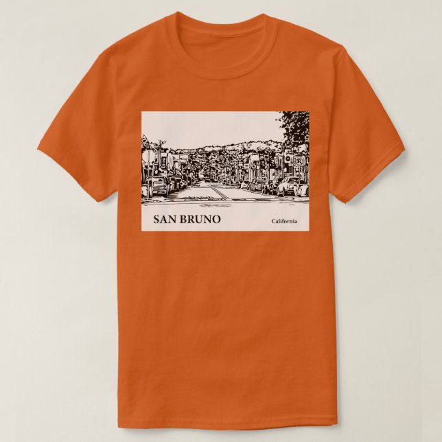 Camiseta San California TShirt 2 (Diseño del anverso)