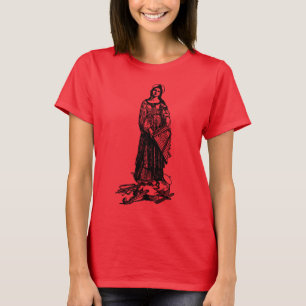 Camiseta San Cecilia con violín de Raphael