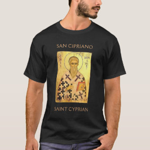 Camiseta San Cipriano Santo Cipriano Católico Santo