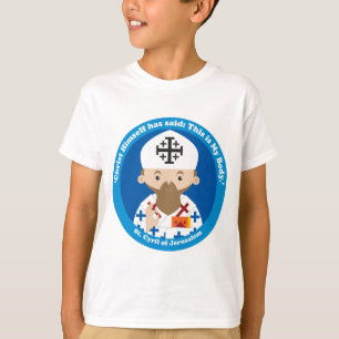 Camiseta San Cirilo de Jerusalén