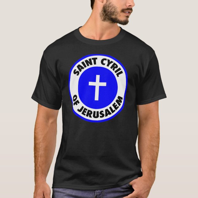 Camiseta San Cirilo de Jerusalén (Anverso)