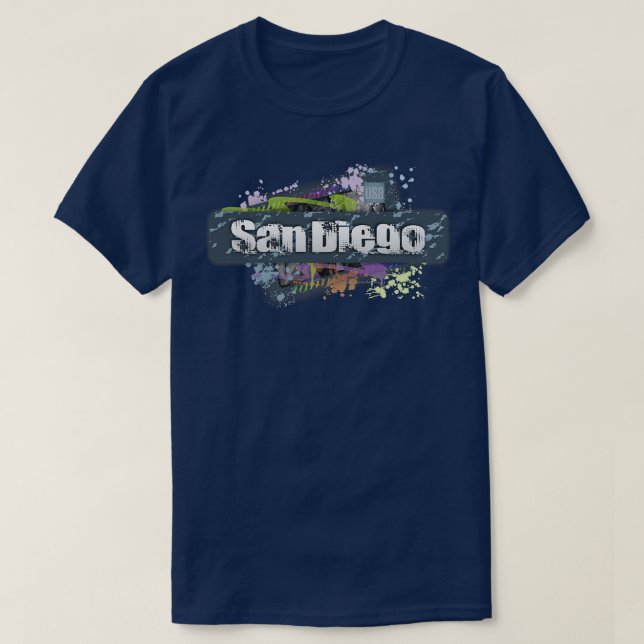 Camiseta San Diego (Diseño del anverso)