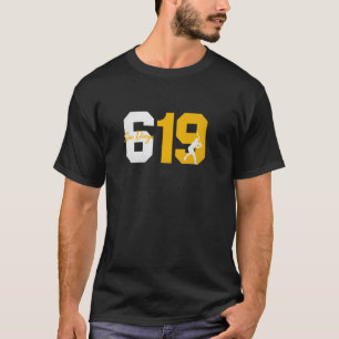Camiseta San Diego 619 Vintage Jugador de béisbol de los 90