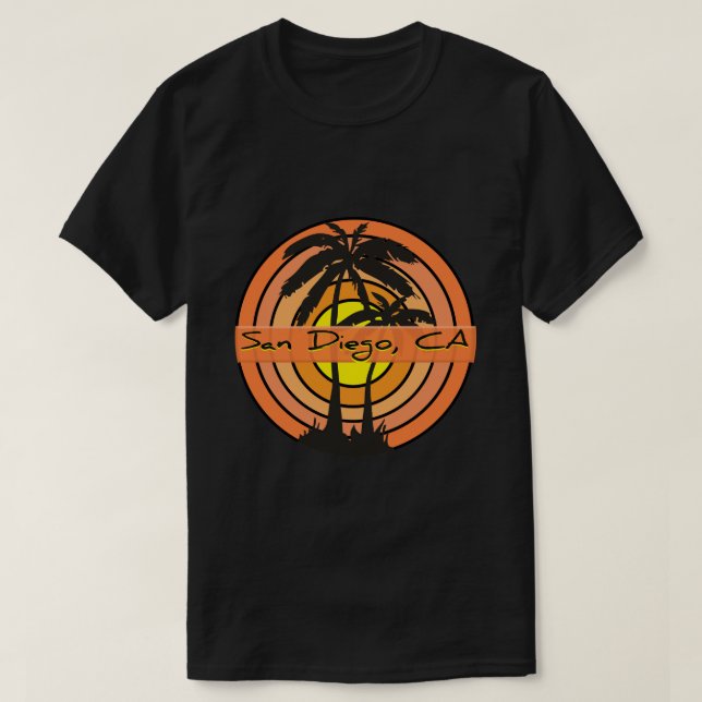 Camiseta San Diego, CA (Diseño del anverso)