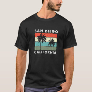 Camiseta San Diego CA California surfista retro vintage usa