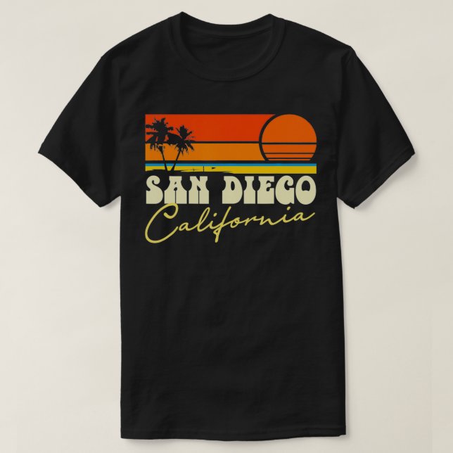 Camiseta San Diego California (Diseño del anverso)