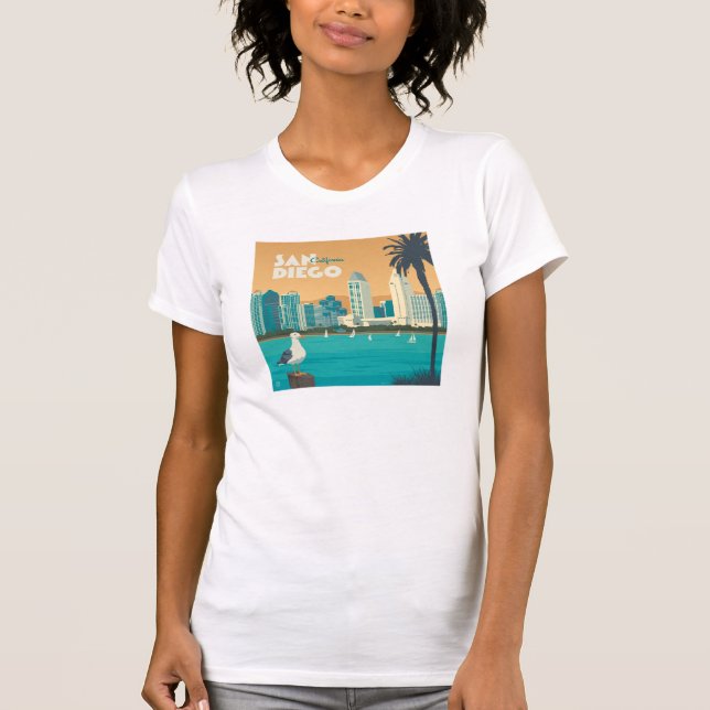 Camiseta San Diego, California (Anverso)