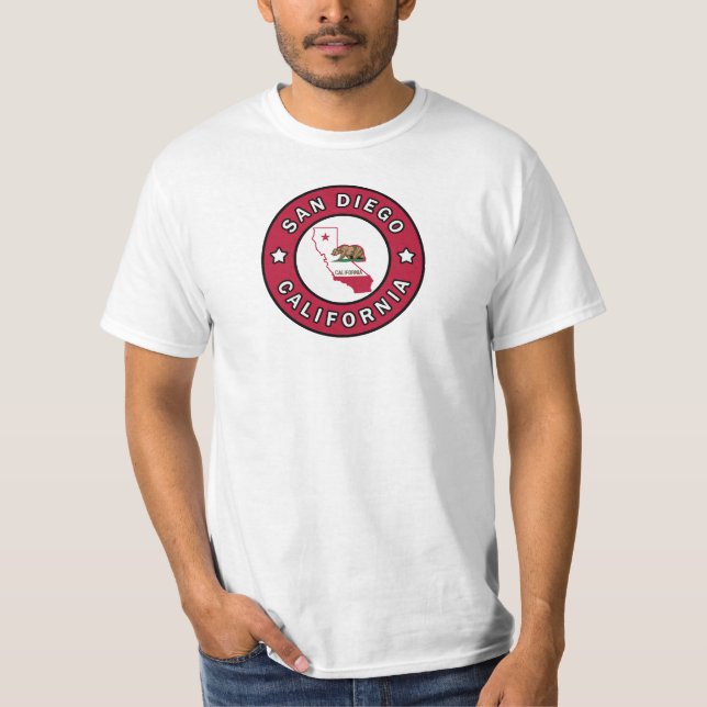 Camiseta San Diego California (Anverso)