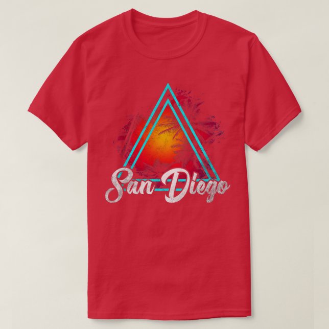 Camiseta San Diego California (Diseño del anverso)