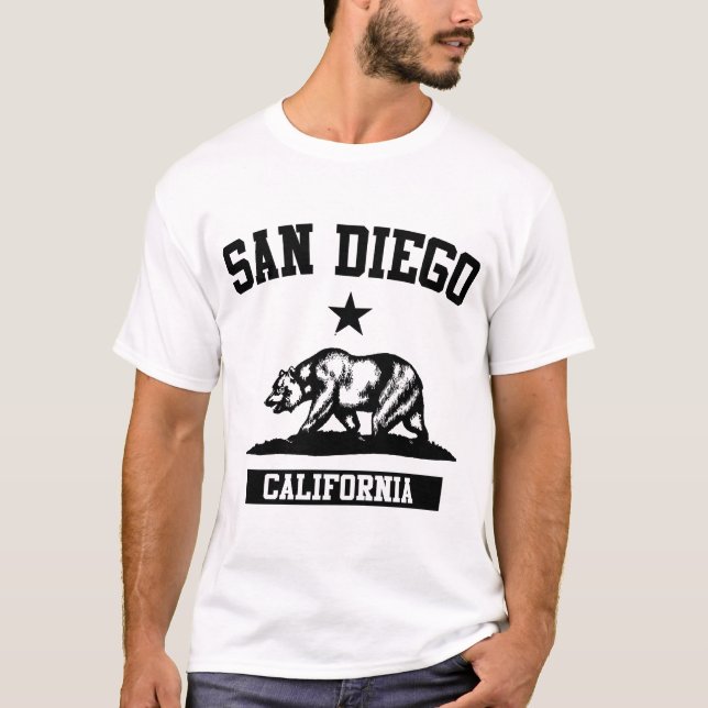 Camiseta San Diego California (Anverso)