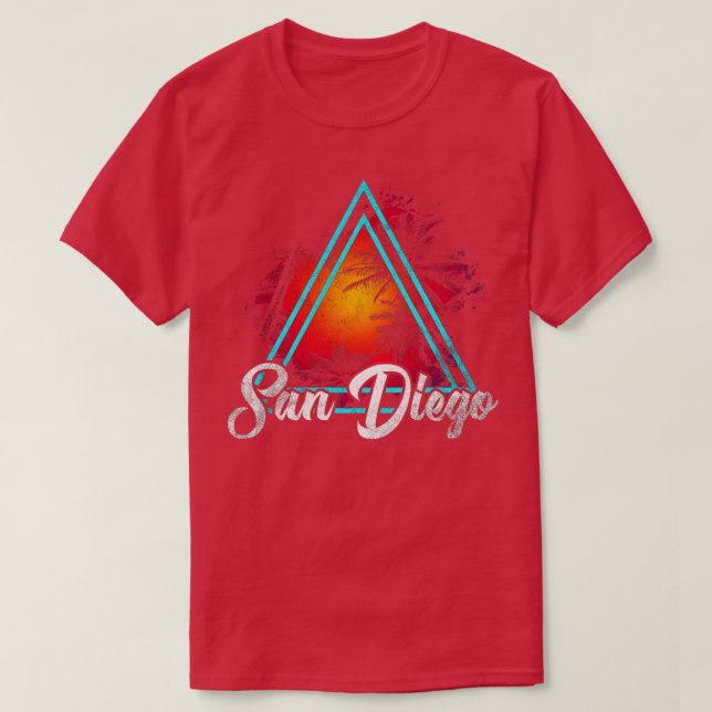 Camiseta San Diego California (Diseño del anverso)