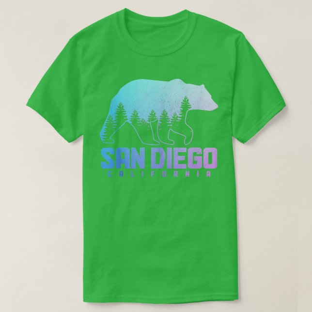 Camiseta San Diego California lleva un orgullo desgarrador  (Diseño del anverso)