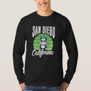 Camiseta San Diego California Panda Ca Cali State Viaja A
