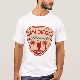Camiseta San Diego California Surfing Surf Surfer Surfboard