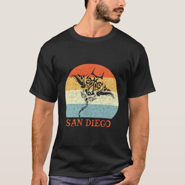 Camiseta San Diego California Tribal Ta Ray (Anverso)