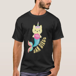 Camiseta San Diego Caticorn Unicorn