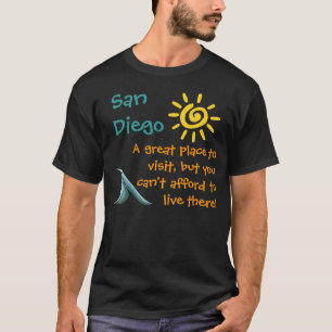 Camiseta San Diego, gran lugar de A a visitar, pero…