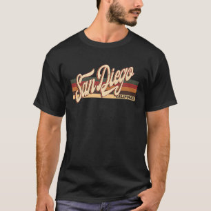 Camiseta San Diego Retro San Diego California de los años 7