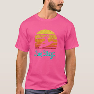 Camiseta San Diego Souvenir Retro Surf Vintage California T