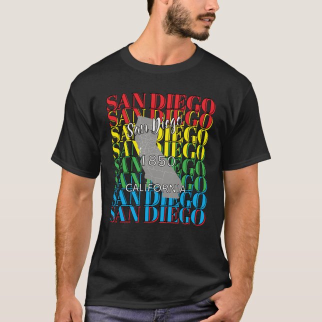 Camiseta San Diego T-shirt  (Anverso)