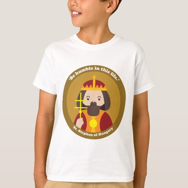 Camiseta San Esteban de Hungría (Anverso)