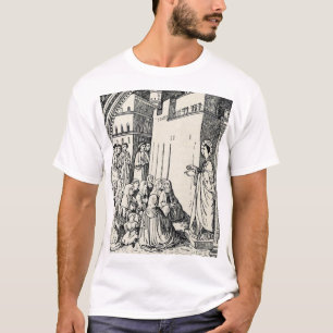 Camiseta San Esteban el Protomártir Iconografía de Arte Fin