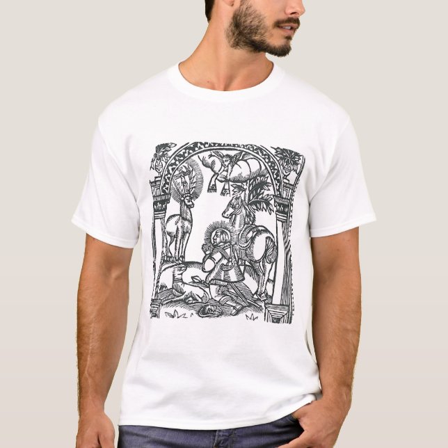 Camiseta San Eustaquio ve a Jesucristo (Anverso)