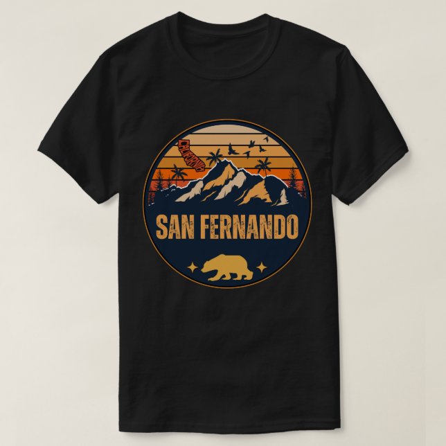 Camiseta San Fernando, California (Diseño del anverso)