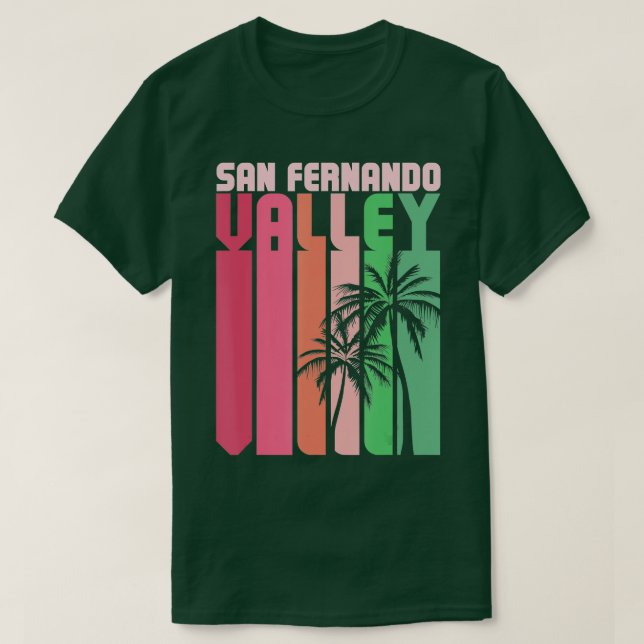 Camiseta San Fernando Valley SFV California Van Nuys 818 Re (Diseño del anverso)