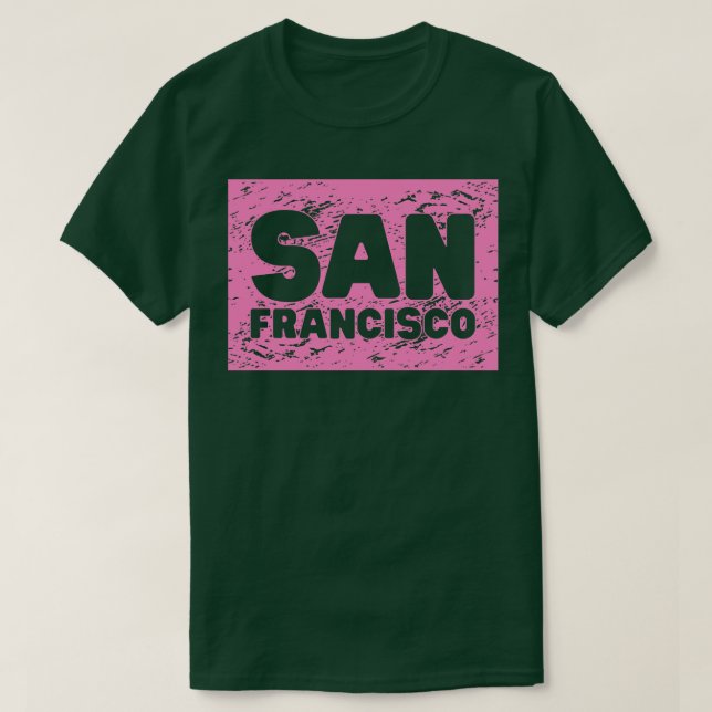 Camiseta San Francisco 1 (Diseño del anverso)