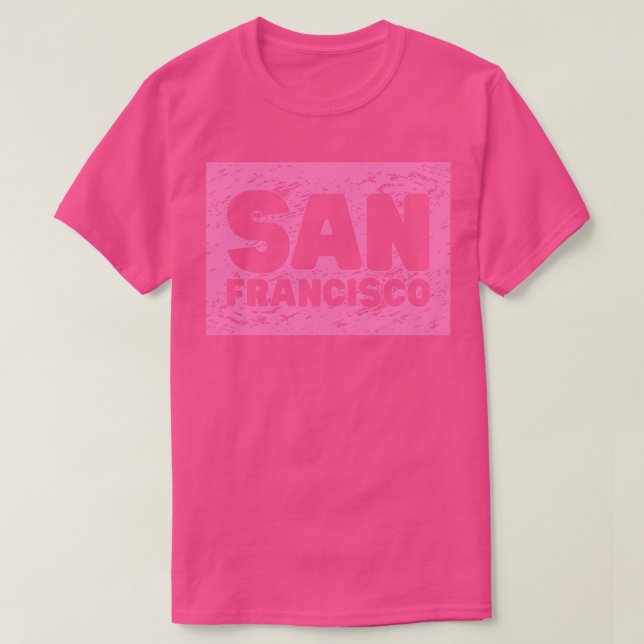 Camiseta San Francisco 1 (Diseño del anverso)