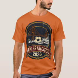 Camiseta San Francisco 2026 World Cup Host City Vintage Art