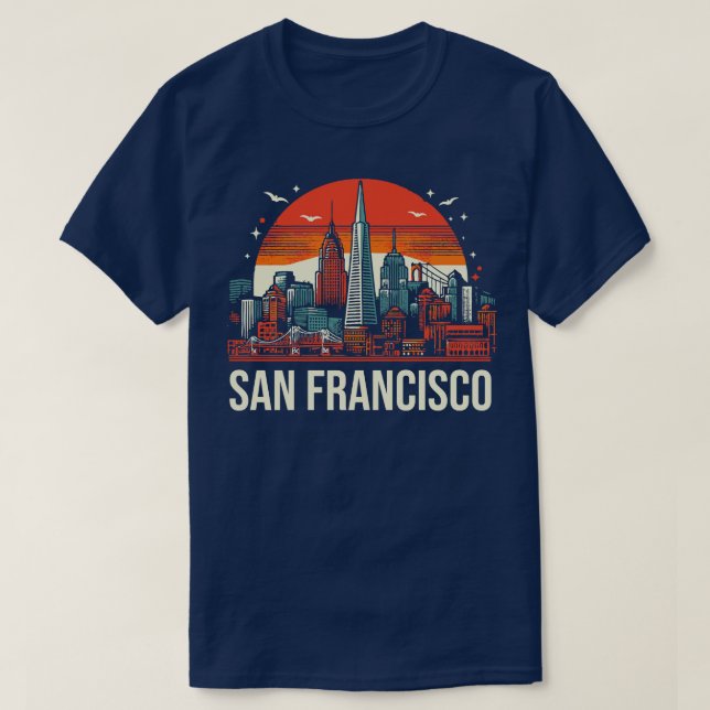 Camiseta San Francisco 3 (Diseño del anverso)