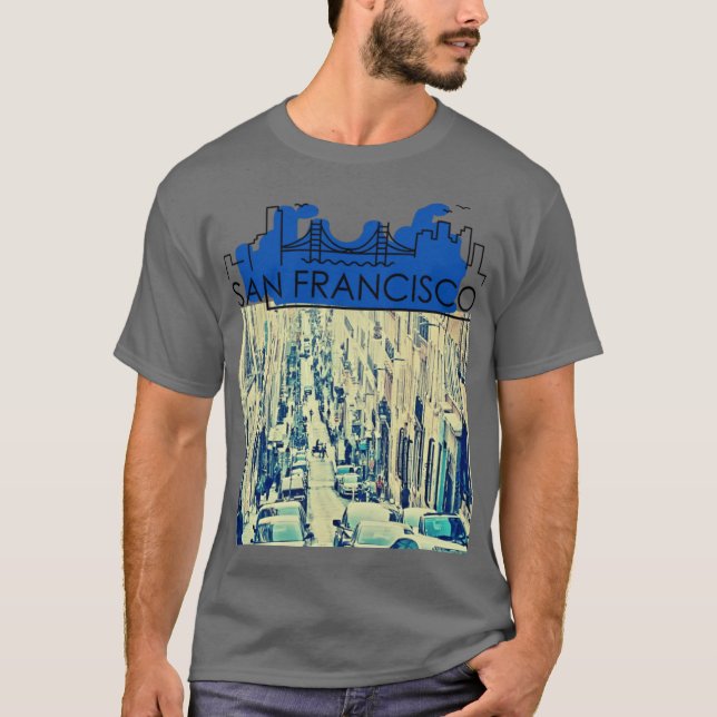 Camiseta San Francisco antiguo (Anverso)