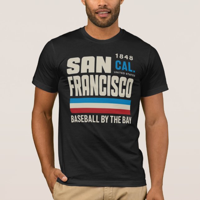 Camiseta San Francisco Baseball Inspired Graphic (Anverso)