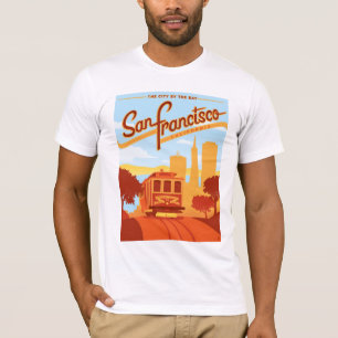 Camiseta San Francisco, CA - La ciudad junto a la bahía