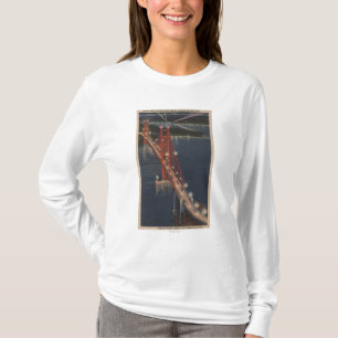 Camiseta San Francisco, CA - opinión de la noche del Golde