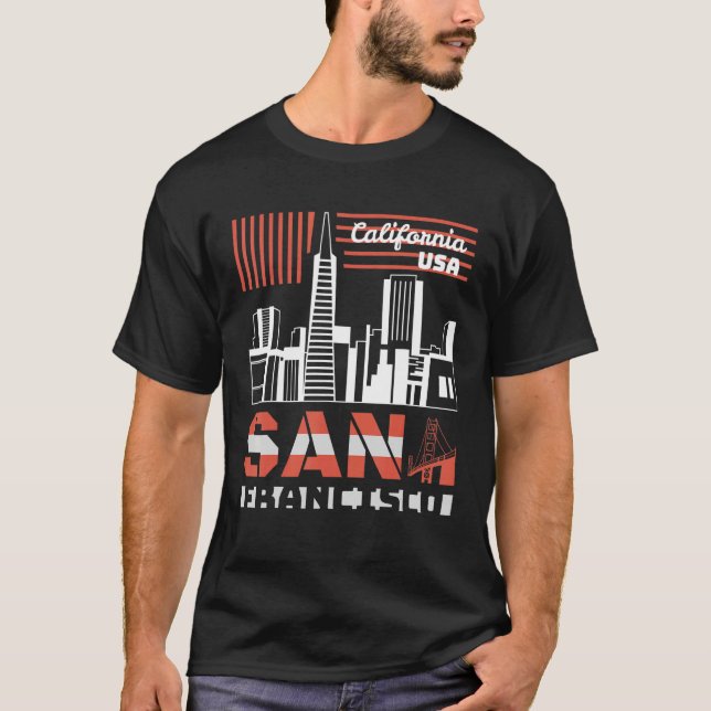 Camiseta San Francisco California (Anverso)
