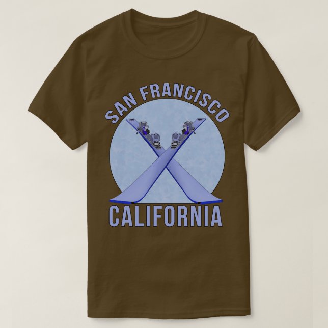 Camiseta San Francisco California 1 (Diseño del anverso)