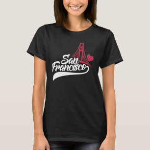 Camiseta San Francisco California Bridge Ca Usa Travel