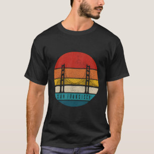 Camiseta San Francisco California Golden Gate Bridge City
