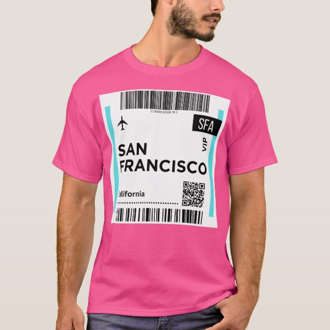 Camiseta San Francisco California Usa Joseboarding (Anverso)