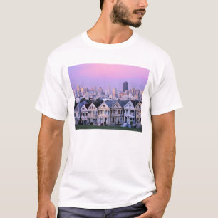 Camiseta San Francisco, California. Vista de Victoria