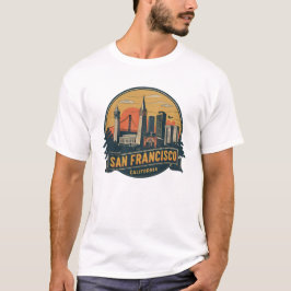 Camiseta San Francisco Ciudad California EE. UU.