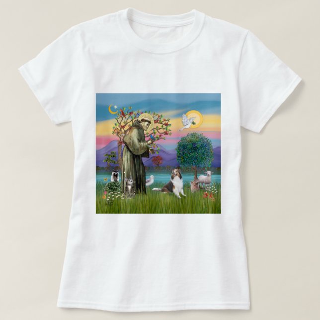Camiseta San Francisco con Animales - personalizable (Diseño del anverso)