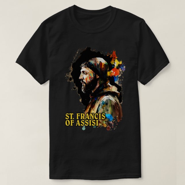 Camiseta San Francisco de Asís 1 (Diseño del anverso)