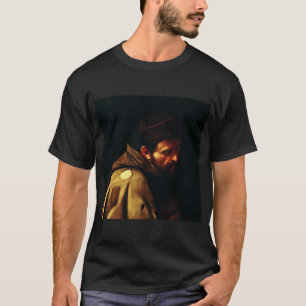 Camiseta San Francisco de Asís por Caravaggio Arte Barroco