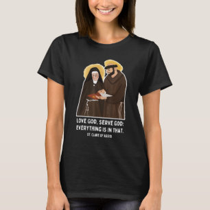 Camiseta San Francisco de Asís y San Clare de Asís