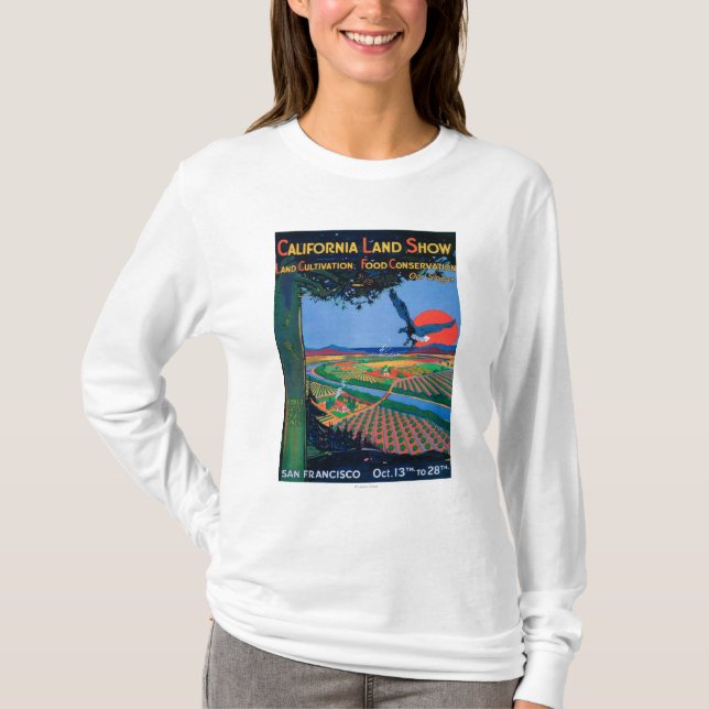 Camiseta San Francisco, demostración de CaliforniaLand (Anverso)